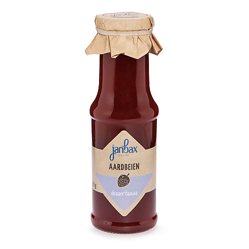 Dessertsaus aardbeien